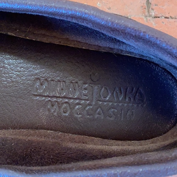 MINNETONKA | Dark Brown Moccasins - Picture 6 of 8
